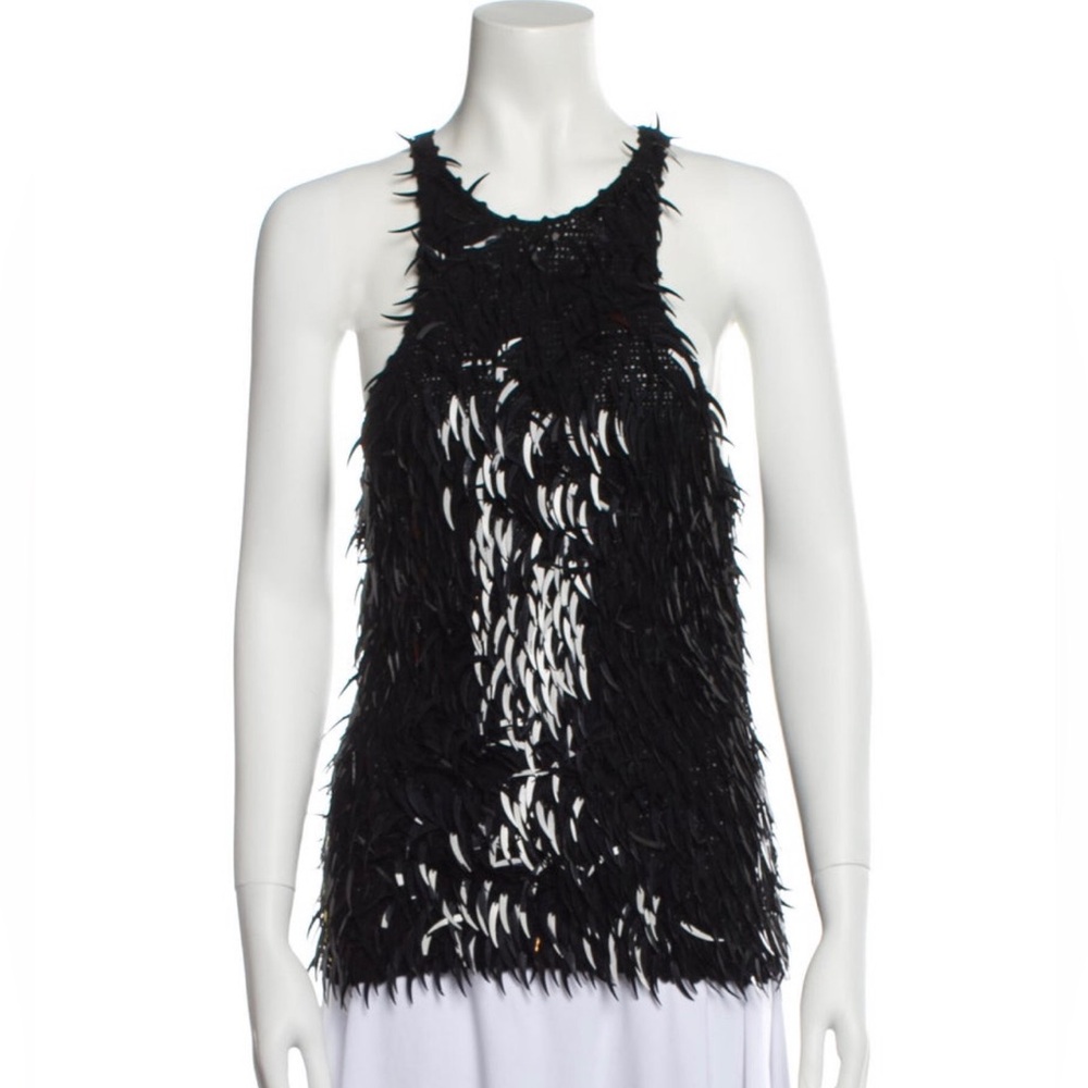 Vivienne Tam Vintage Lambswool Tank Top
